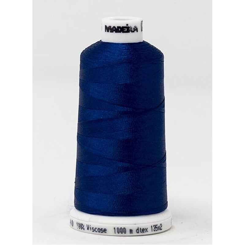Madeira Classic Rayon 40, #1476 INDEPENDENCE BLUE 1000m Embroidery Thread