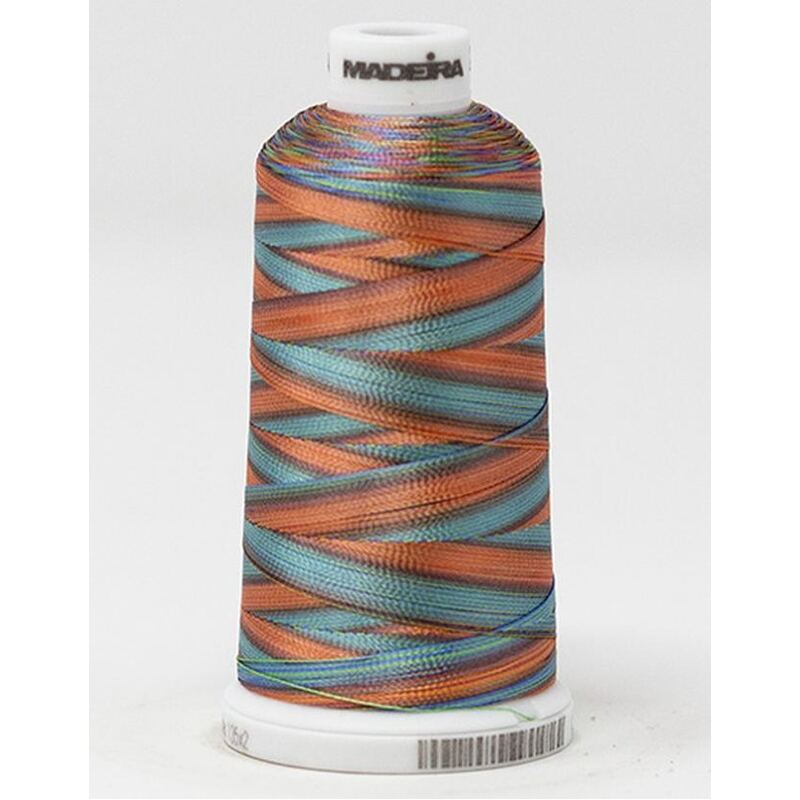 Madeira Classic Rayon 40, #2141 MULTI 1000m Variegated Embroidery Thread
