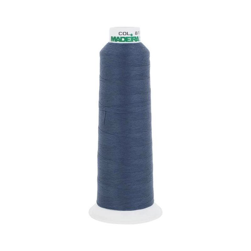 Madeira AeroQuilt Thread, 3,000yds, 100% Polyester #8105 BLUE STEEL