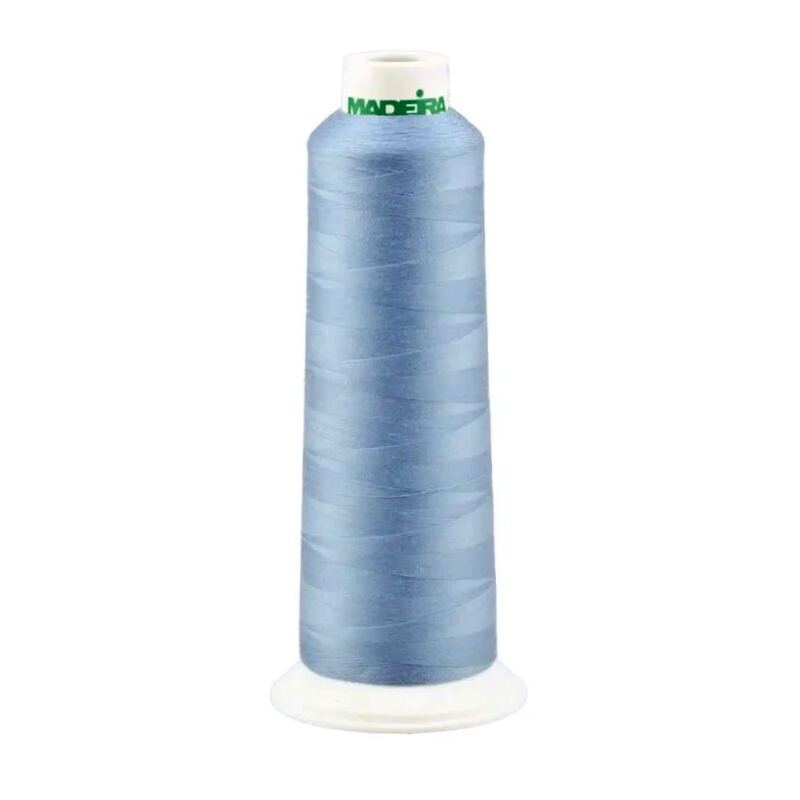Madeira AeroQuilt Thread, 3,000yds, 100% Polyester #8628 SKY BLUE