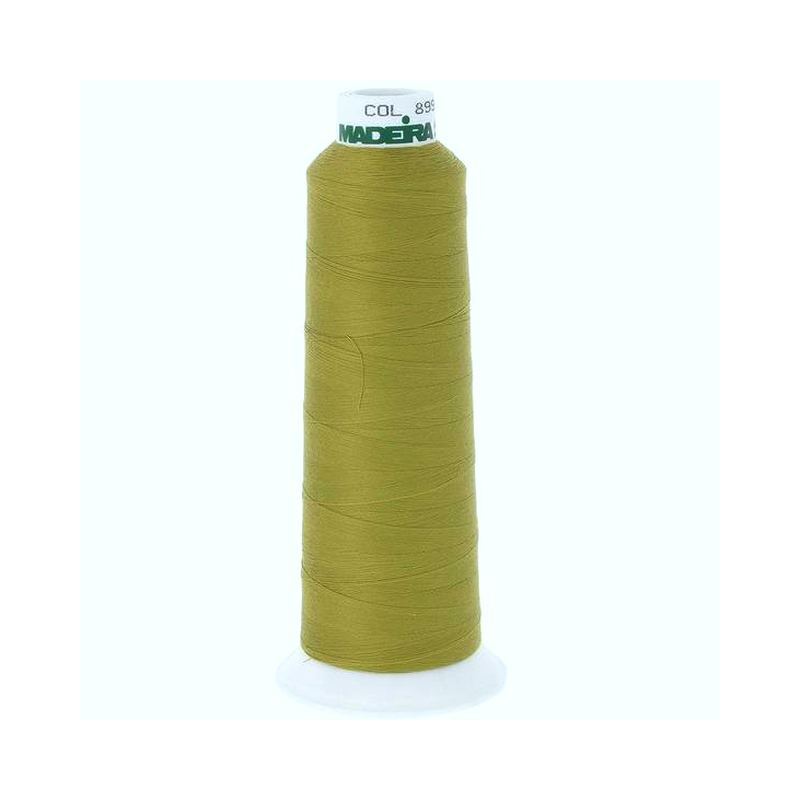 Madeira AeroQuilt Thread, 3,000yds, 100% Polyester #8992 OLIVE DRAB