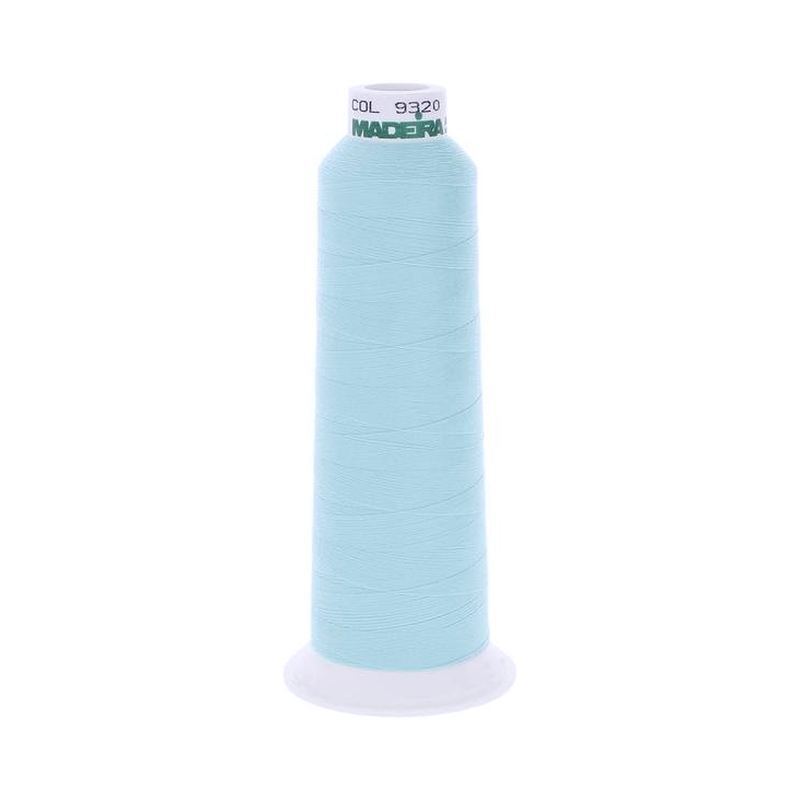 Madeira AeroQuilt Thread, 3,000yds, 100% Polyester #9320 BABY BLUE