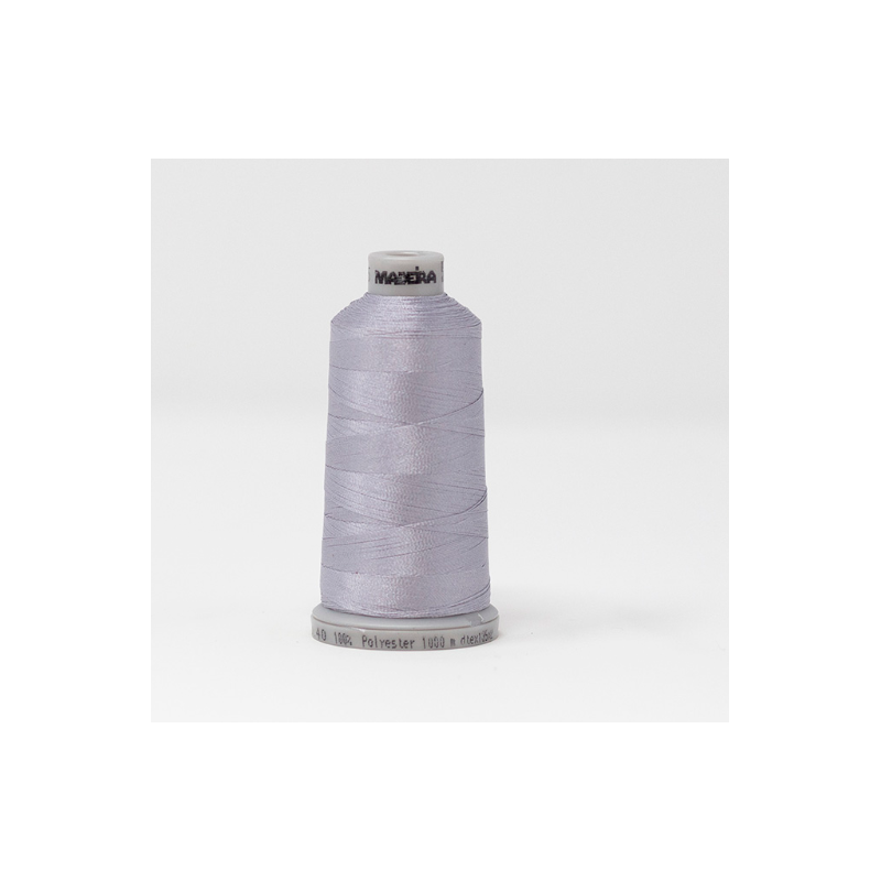 #1505 POLISHED SILVER 1000m Madeira Polyneon 40 Embroidery Thread