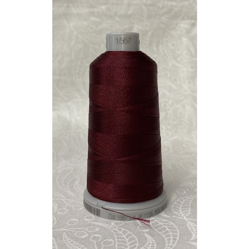 Madeira Polyneon Embroidery Thread 40 Wt 5000M M Cone Color # 1946 