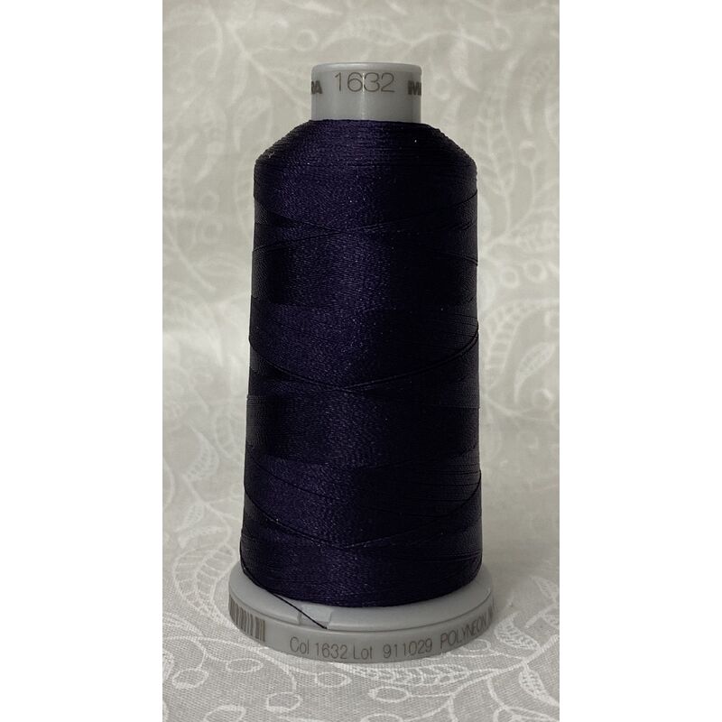 #1632 BLACKBERRY PURPLE 1000m Madeira Polyneon 40 Embroidery Thread
