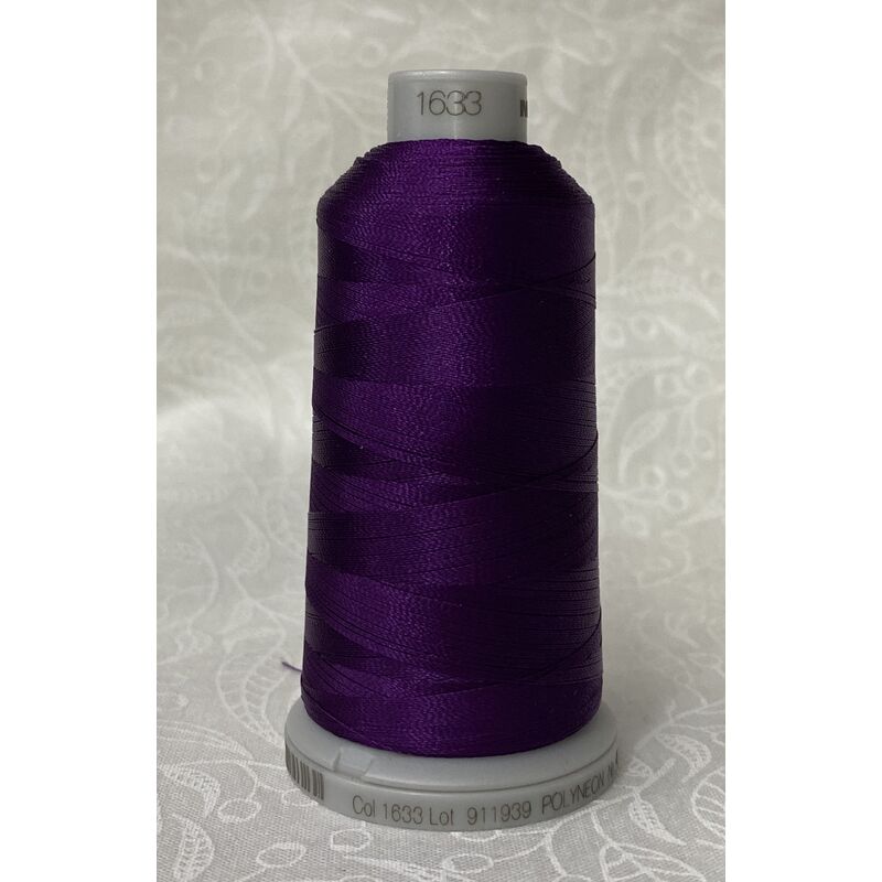 #1633 PURPLE PASSION 1000m Madeira Polyneon 40 Embroidery Thread