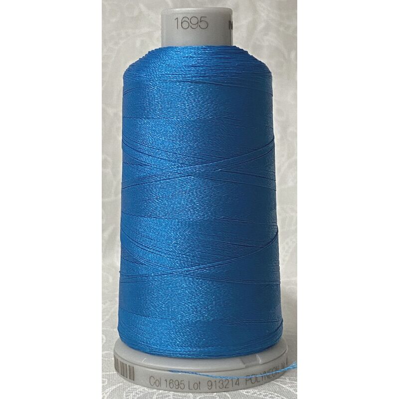 #1695 CYAN 1000m Madeira Polyneon 40 Embroidery Thread