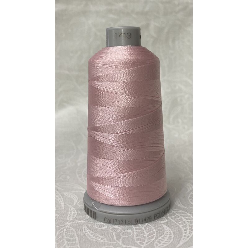 #1713 PEACH BLUSH 1000m Madeira Polyneon 40 Embroidery Thread