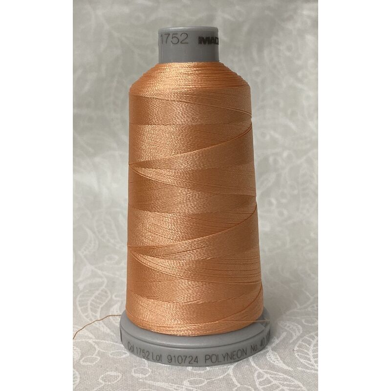 #1752 CANTALOPE 1000m Madeira Polyneon 40 Embroidery Thread