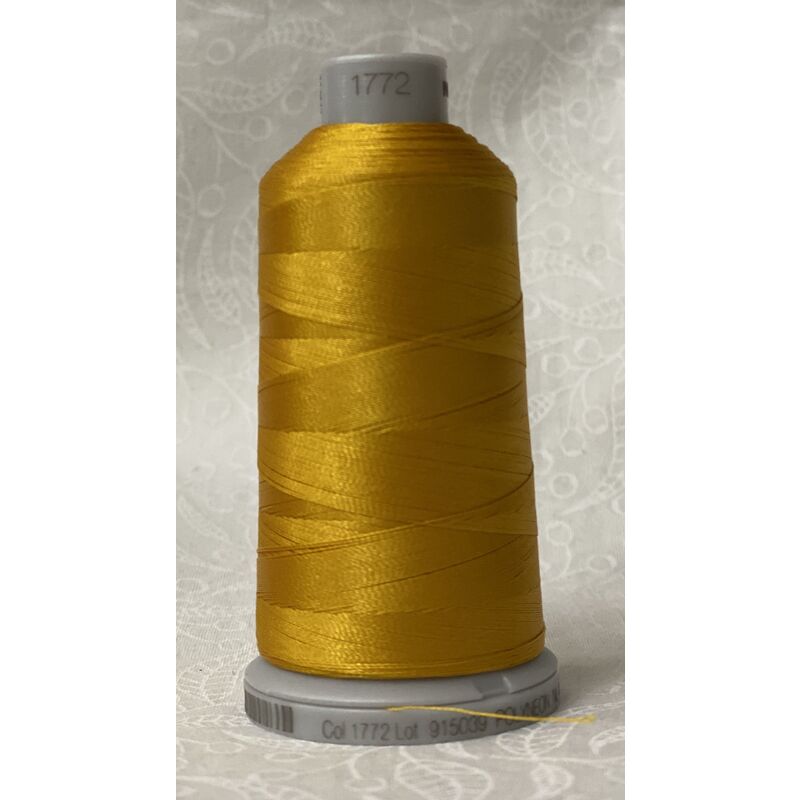 #1772 MILITARY GOLD 1000m Madeira Polyneon 40 Embroidery Thread