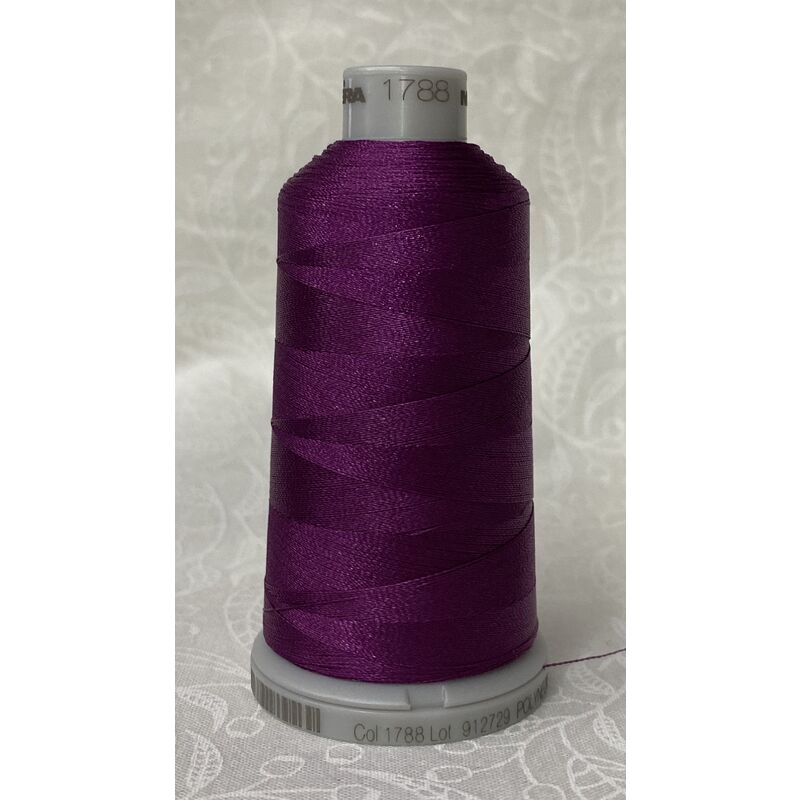 #1788 DARK MAGENTA 1000m Madeira Polyneon 40 Embroidery Thread
