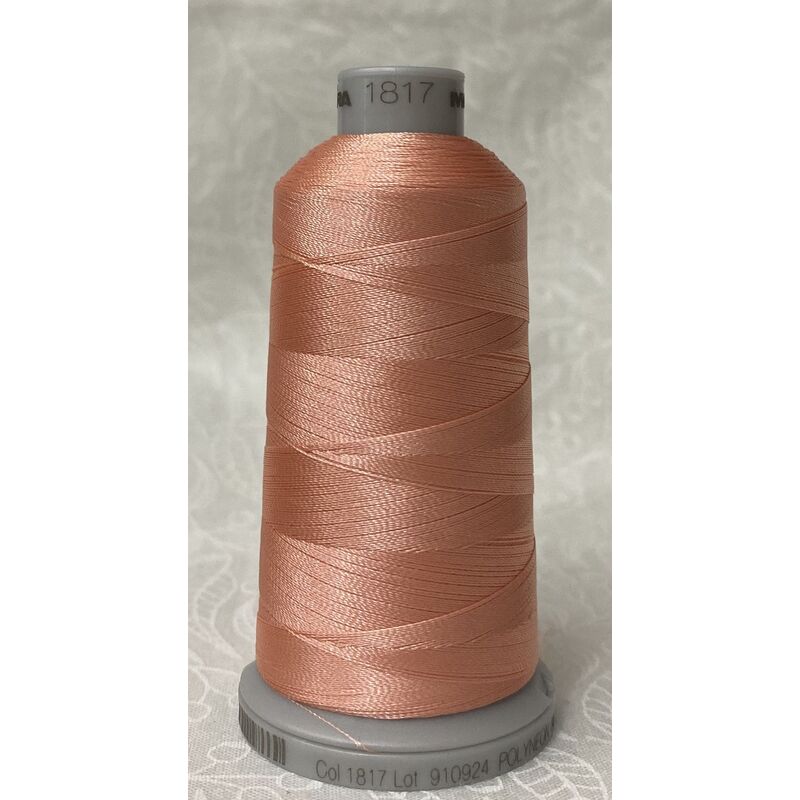 #1817 PLEASANT PEACH 1000m Madeira Polyneon 40 Embroidery Thread
