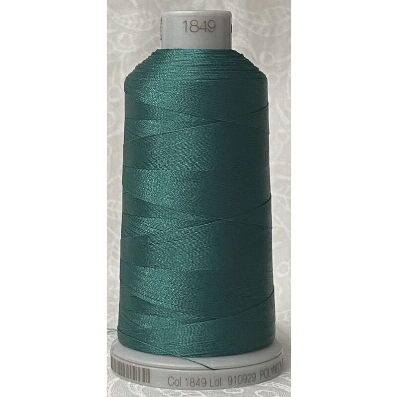 #1849 TROPICAL TEAL 1000m Madeira Polyneon 40 Embroidery Thread