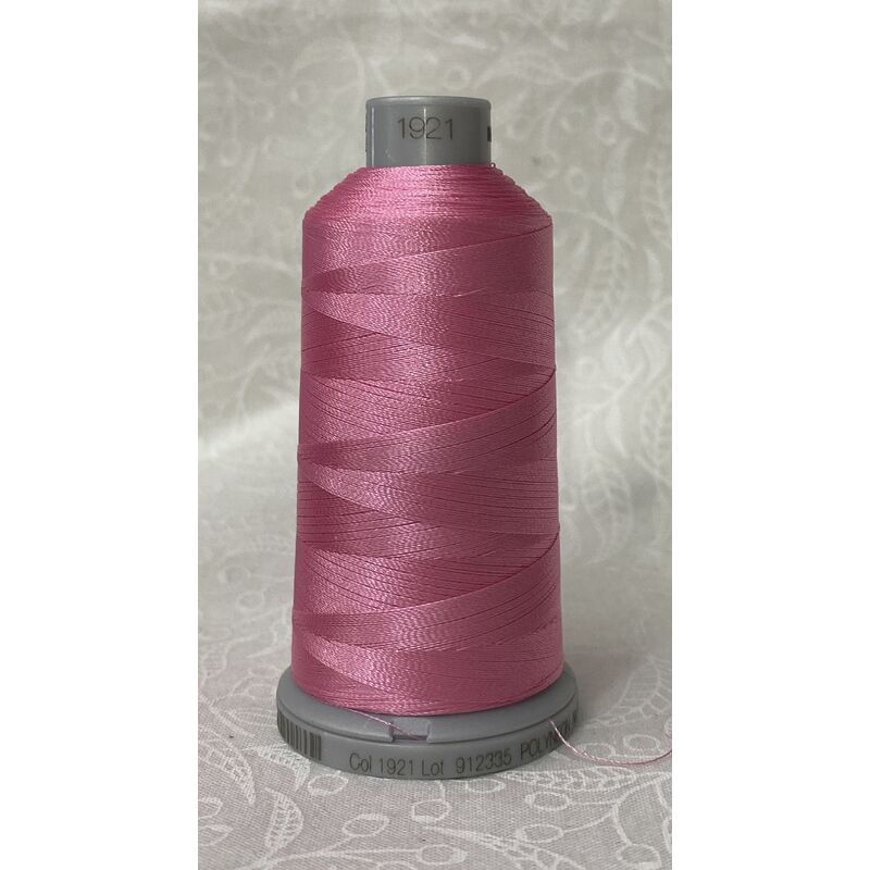 #1921 BUBBLE GUM PINK 1000m Madeira Polyneon 40 Embroidery Thread