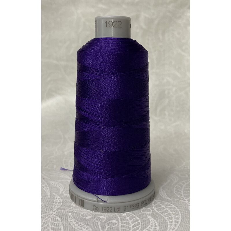 #1922 REGAL PURPLE 1000m Madeira Polyneon 40 Embroidery Thread