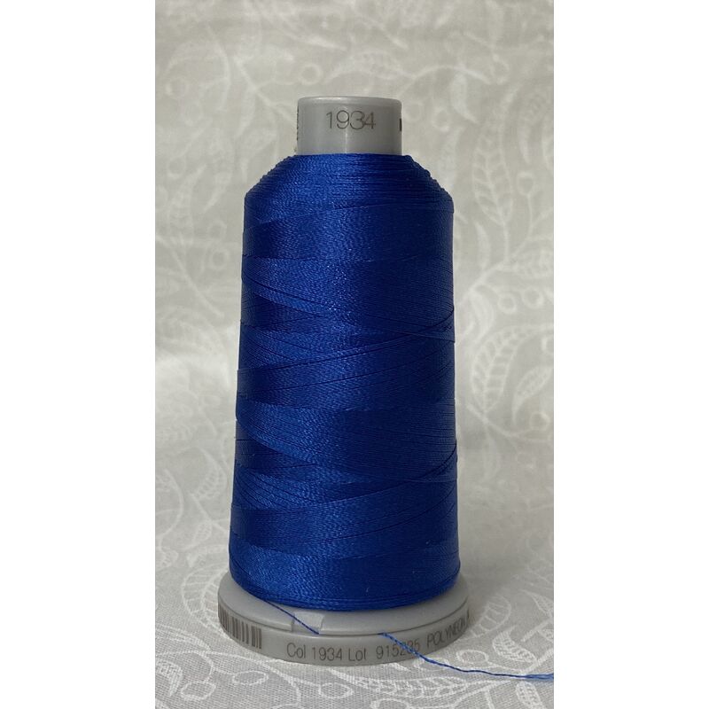 #1934 ROYAL BLUE 1000m Madeira Polyneon 40 Embroidery Thread