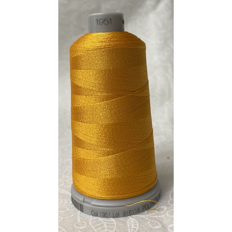 #1951 PUMPKIN CHIFFON 1000m Madeira Polyneon 40 Embroidery Thread