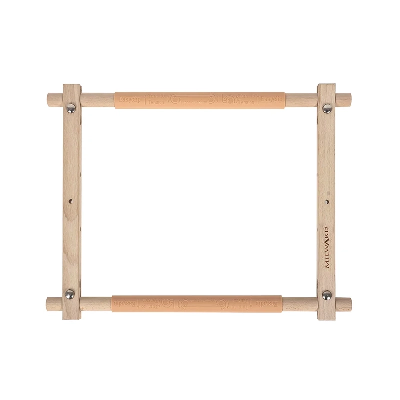 MILWARD Beech Wood Tapestry Frame 12" x 12" (30.5cm x 30.5cm)