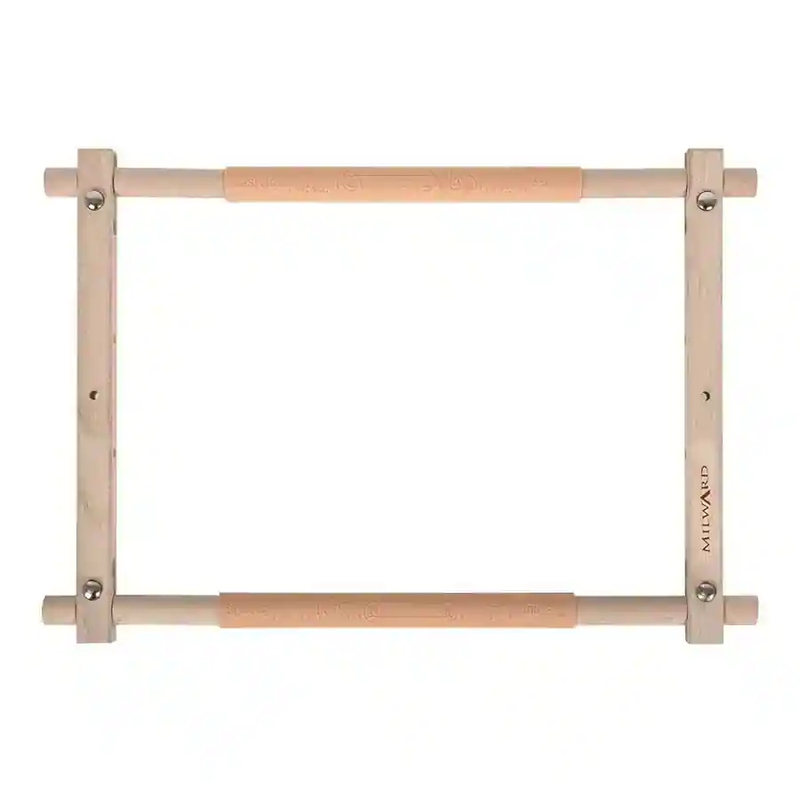 MILWARD Beech Wood Tapestry Frame 15" x 12" (38cm x 30.5cm)