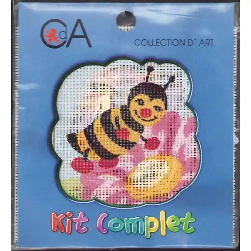 Collection D' Art Tapestry Kit, BEE, 15cm x 15cm