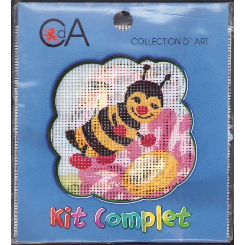 Collection D' Art Tapestry Kit, BEE, 15cm x 15cm