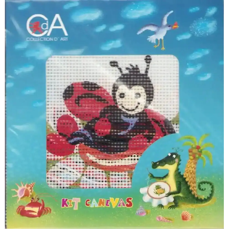 Collection D' Art Tapestry Kit, BEE SIT, 15cm x 15cm