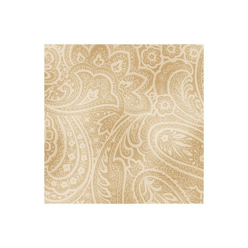 Radiant Paisley Wheat, 112cm Wide Cotton Fabric
