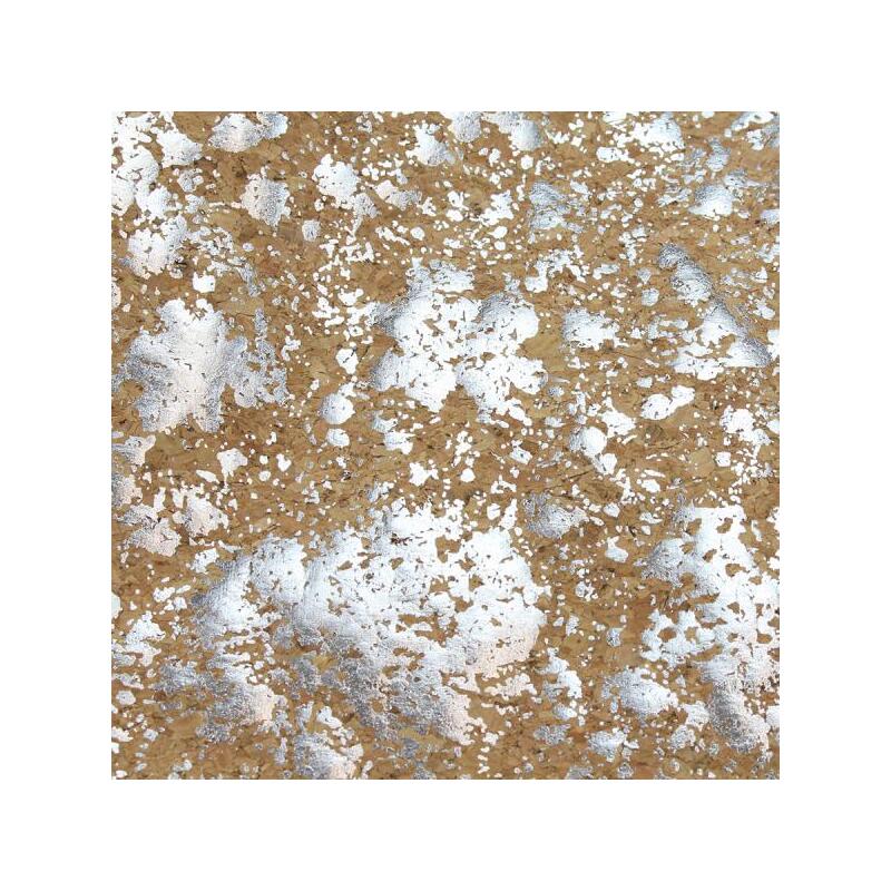 CORK Fabric, 18" x 15" Prepack, For Bags, Purses, 9011 Natural Silver