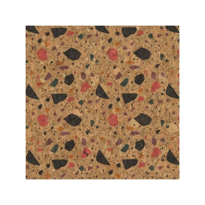 CORK Fabric, 18" x 15" Prepack, For Bags, Purses, etc, TERAZZO-2 Print #BPC1024