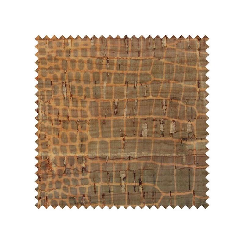 CORK Fabric, 18" x 15" Prepack, For Bags, Purses, 1012 Crocodile