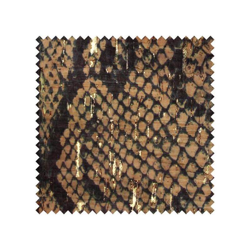 CORK Fabric, 18" x 15" Prepack, For Bags, Purses, 1014 Snake