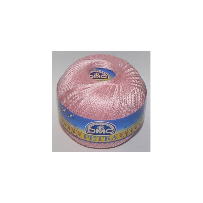 DMC PETRA Thread Size 3 #5149 PINK Crochet & Knitting Cotton 100g Ball