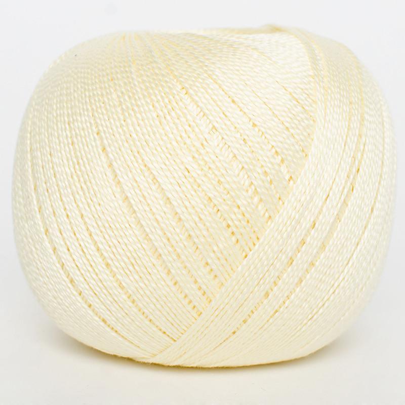 DMC PETRA Thread Size 3 #53823 PALE YELLOW Crochet & Knitting Cotton 100g Ball