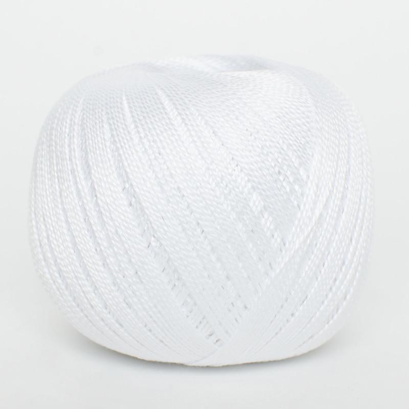 DMC PETRA Thread Size 3 B5200 WHITE, 100g Ball Crochet & Knitting Cotton