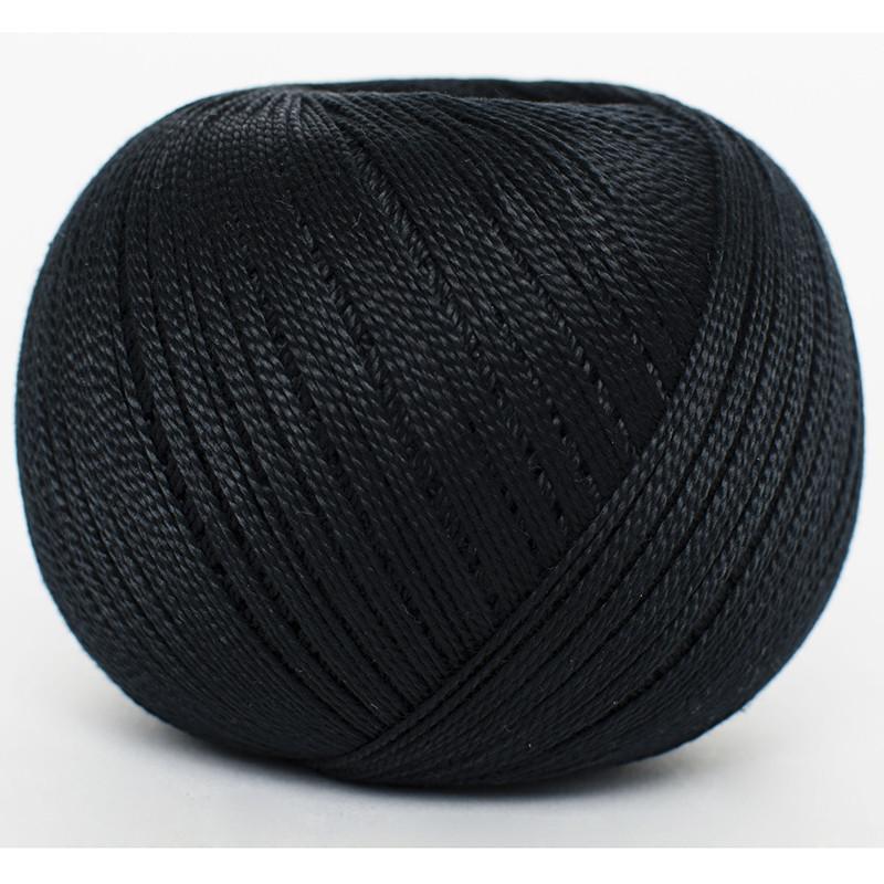 DMC PETRA Thread Size 5 #5310 BLACK Crochet & Knitting Cotton 100g Ball