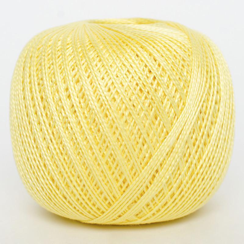 DMC PETRA Thread Size 5 #5727 YELLOW Crochet & Knitting Cotton 100g Ball