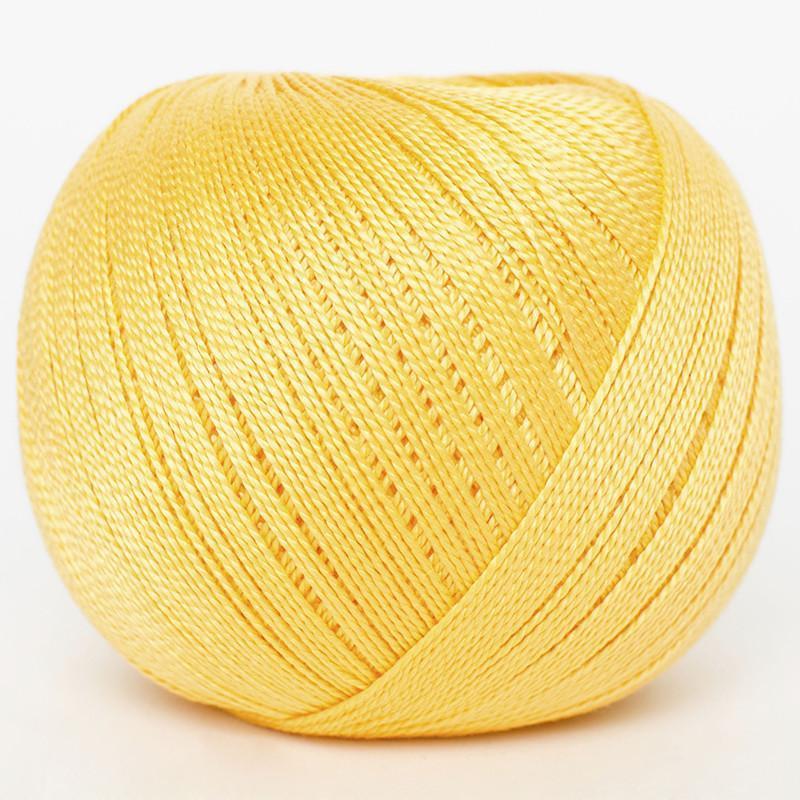 DMC PETRA Thread Size 5 #5742 YELLOW Crochet & Knitting Cotton 100g Ball