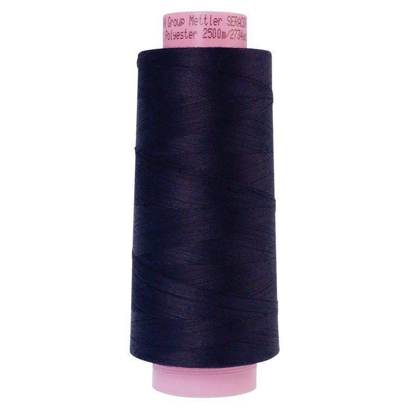 Mettler #0825 NAVY 2500m Seracor Overlocking Sewing Thread