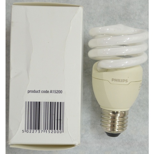 Philips Tornado 20W SPIRAL GLOBE ES SCREW BULB, COOL DAYLIGHT