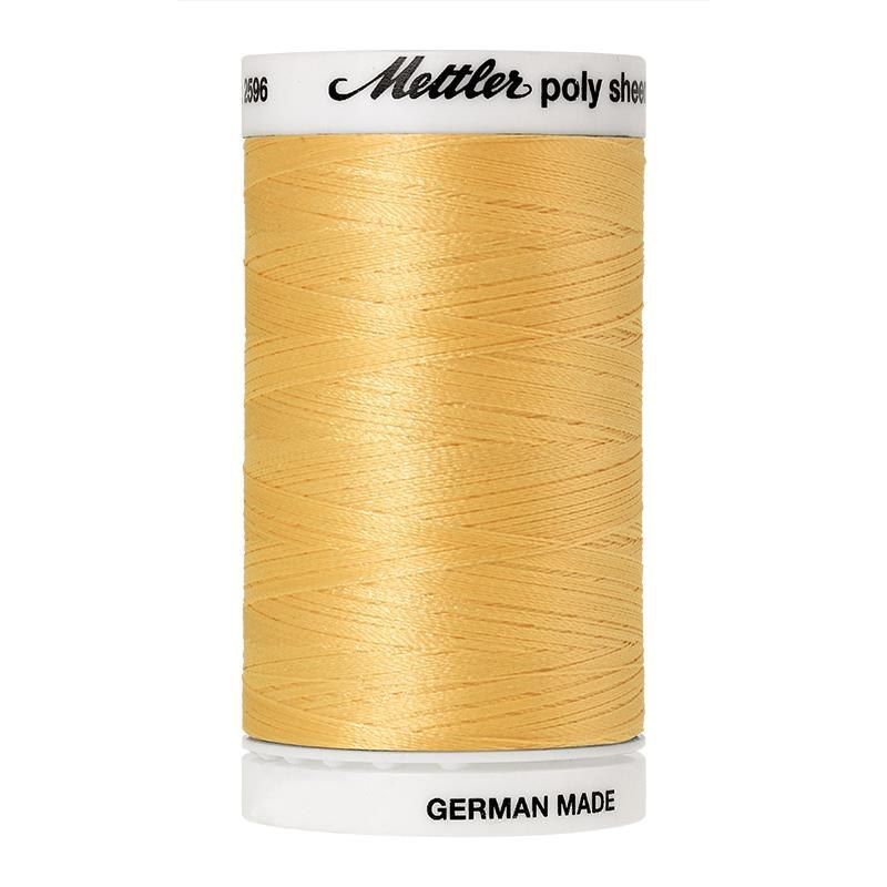 Mettler Poly Sheen #0640 PARCHMENT 800m Trilobal Polyester Thread