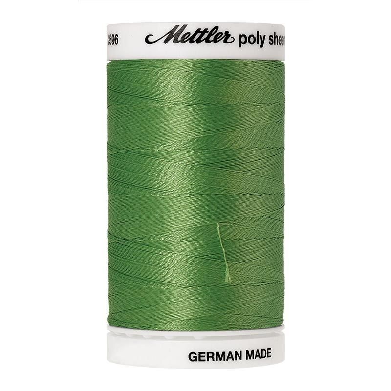 Mettler Poly Sheen #5531 PEAR GREEN 800m Trilobal Polyester Thread