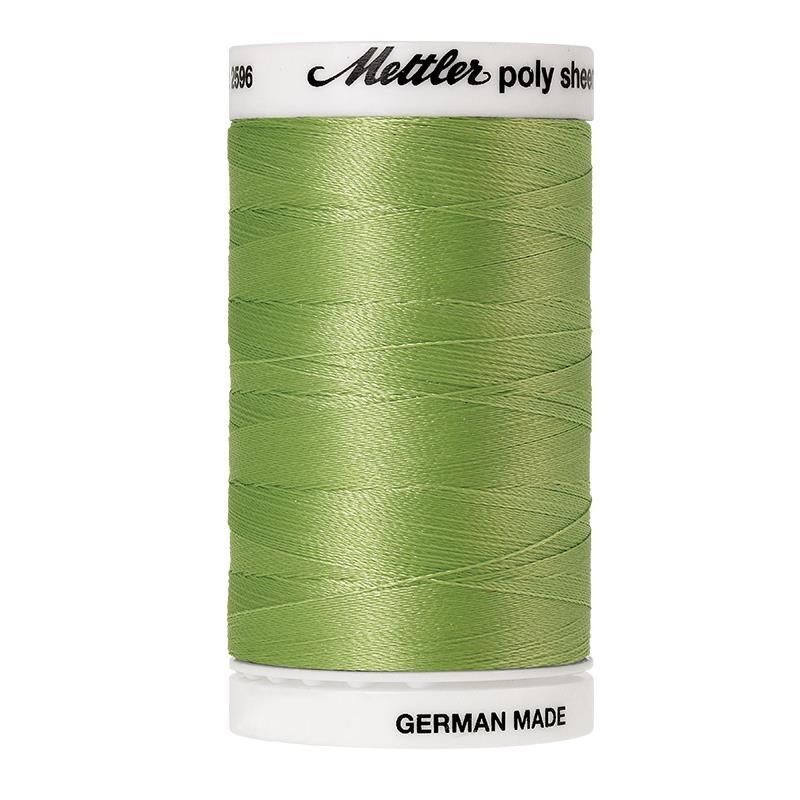 Mettler Poly Sheen #5822 KIWI GREEN 800m Trilobal Polyester Thread
