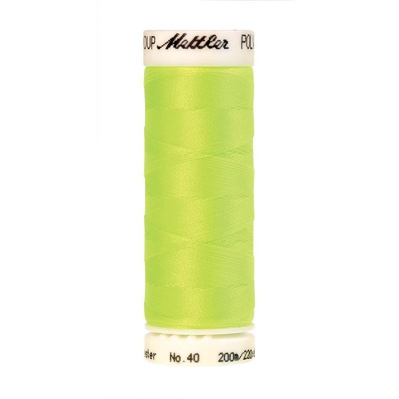 Mettler Poly Sheen #5940 SOUR APPLE 200m Trilobal Polyester Thread