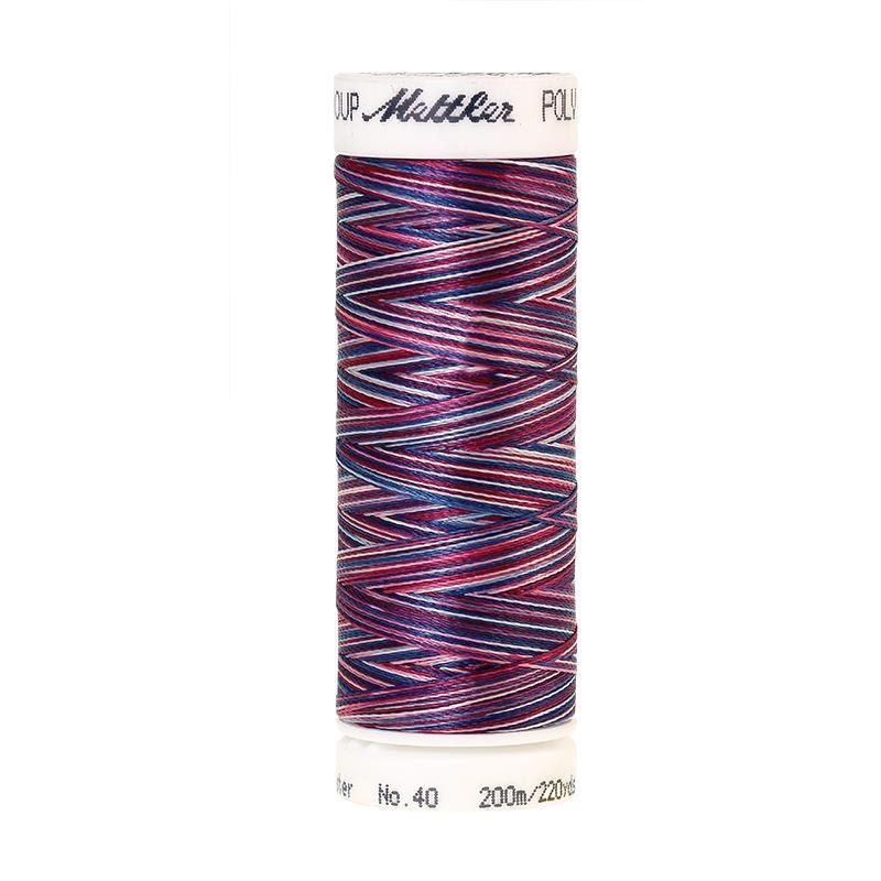 Poly Sheen Multi 40, #9918 AMERICAN FLAG Trilobal Polyester Thread 200m