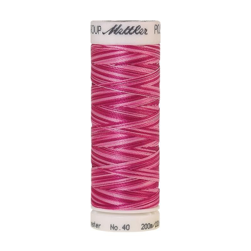 Poly Sheen Multi 40, #9923 LIPSTICK PINKS Trilobal Polyester Thread 200m