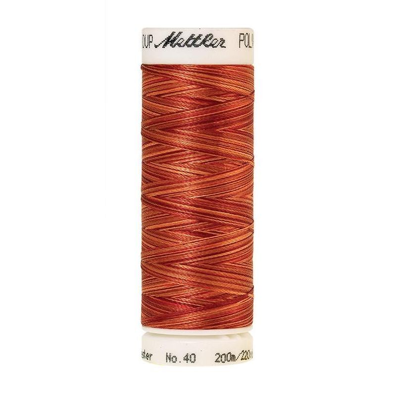 Poly Sheen Multi 40, #9934 FIRE FLAMES Trilobal Polyester Thread 200m