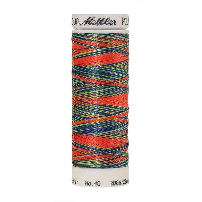 Poly Sheen Multi 40, #9981 GLOWING BRIGHTS Trilobal Polyester Thread 200m