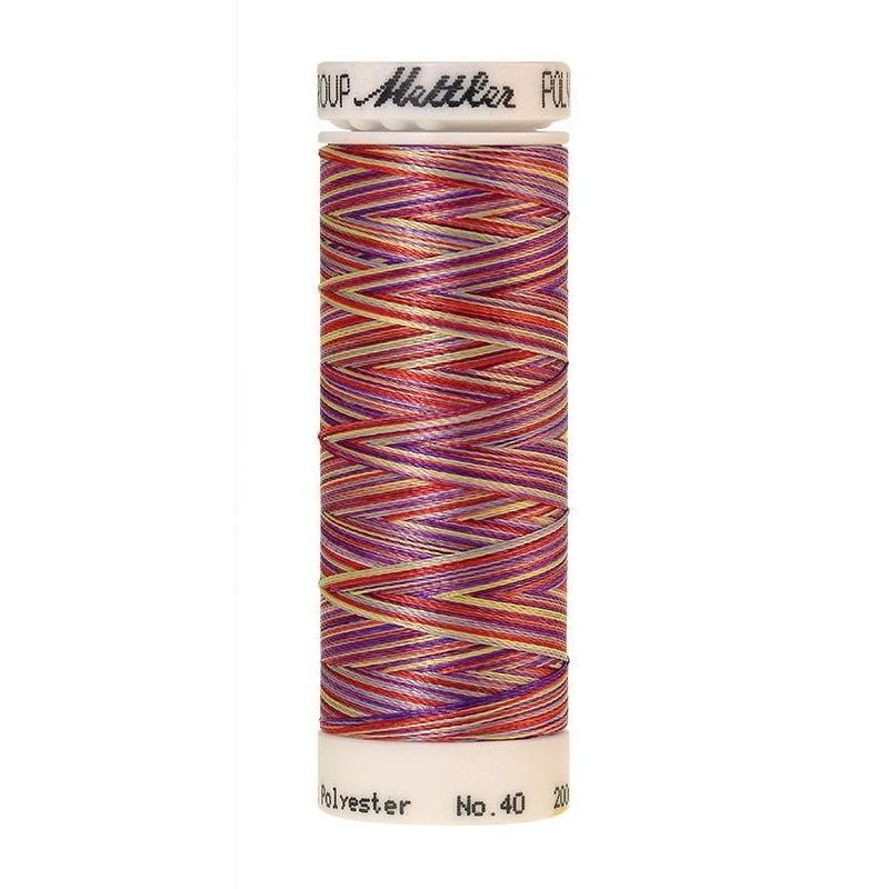 Poly Sheen Multi 40, #9983 WILD FLOWERS Trilobal Polyester Thread 200m