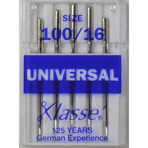 Universal Sewing Machine Needles Assorted 70/10, 80/12, 90/142, 100/16,  Leather, 90/142, Ball Point, 80/123 