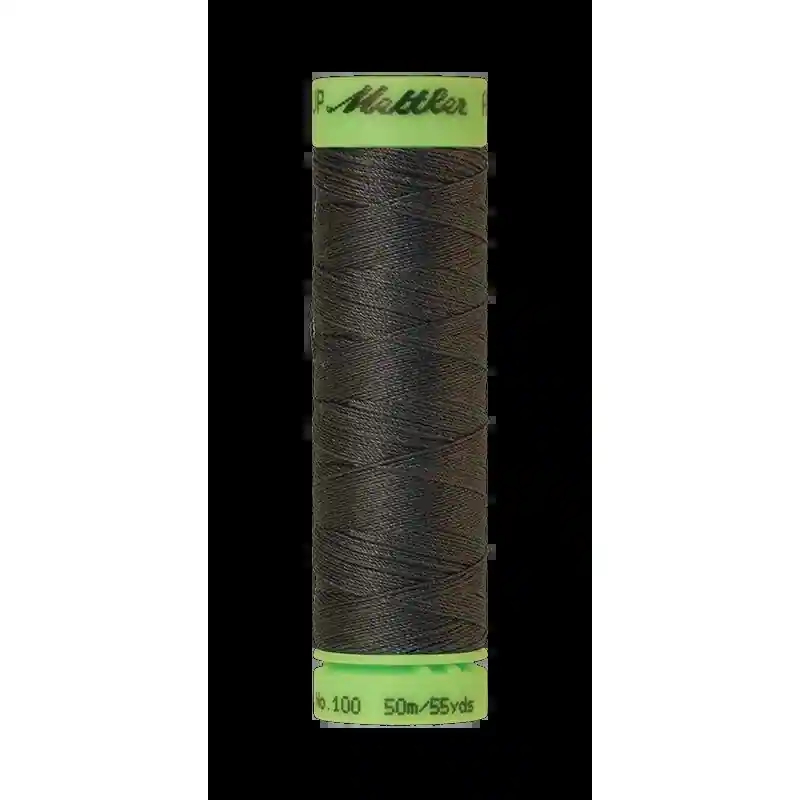 Mettler Amanda Silk #0416 DARK CHARCOAL Sewing Thread 50m